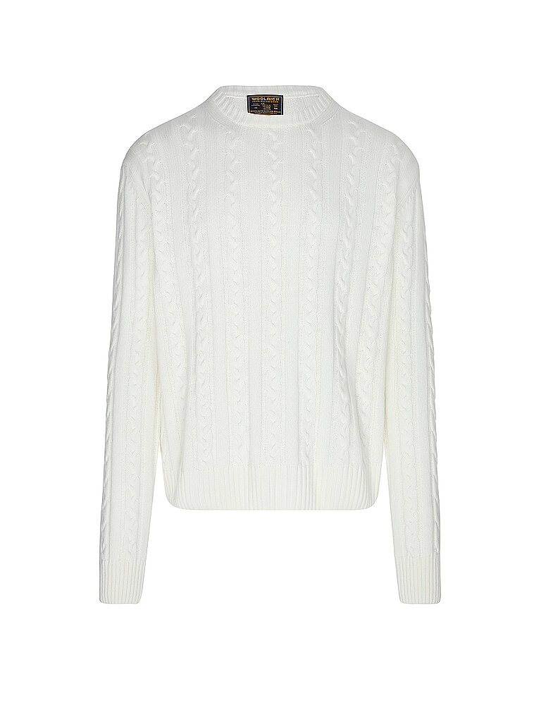 WOOLRICH Pullover creme | L
