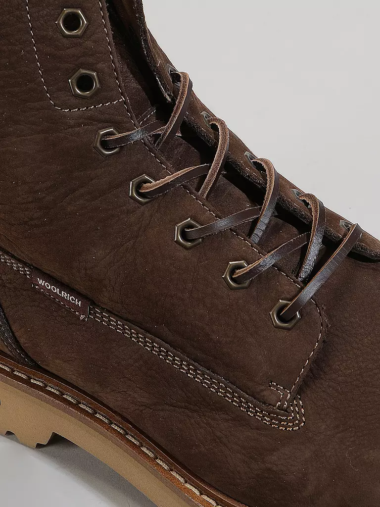 WOOLRICH | Boots MILLED NABUK | braun