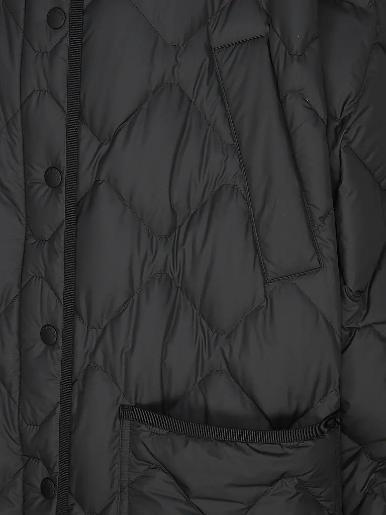 WOOLRICH | Cape - Poncho HERITAGE | Schwarz