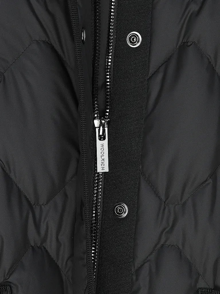 WOOLRICH | Cape - Poncho HERITAGE | Schwarz