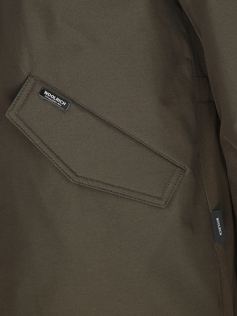 WOOLRICH | Daunenjacke MILITARY | Olive