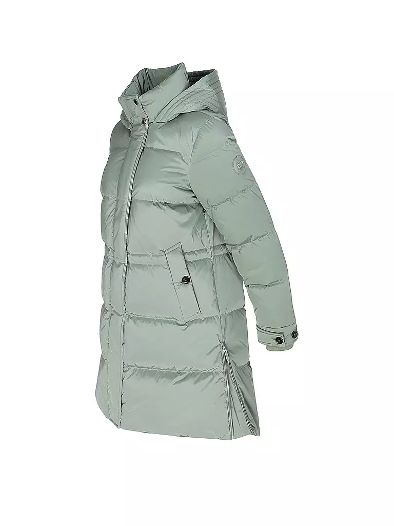 WOOLRICH | Daunensteppjacke ALSEA | hellgrün