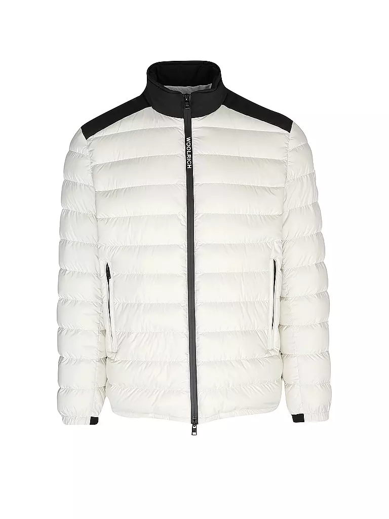 WOOLRICH | Daunensteppjacke BERING TECH  | creme