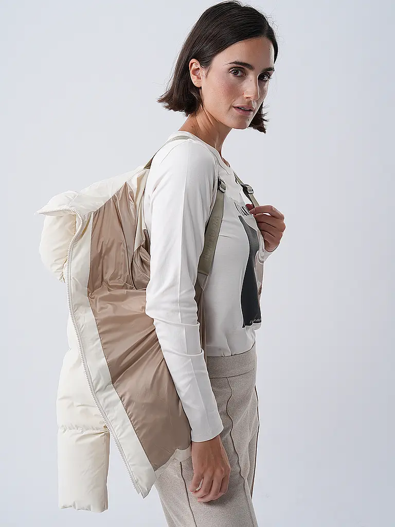 WOOLRICH | Daunensteppjacke MADISON | creme