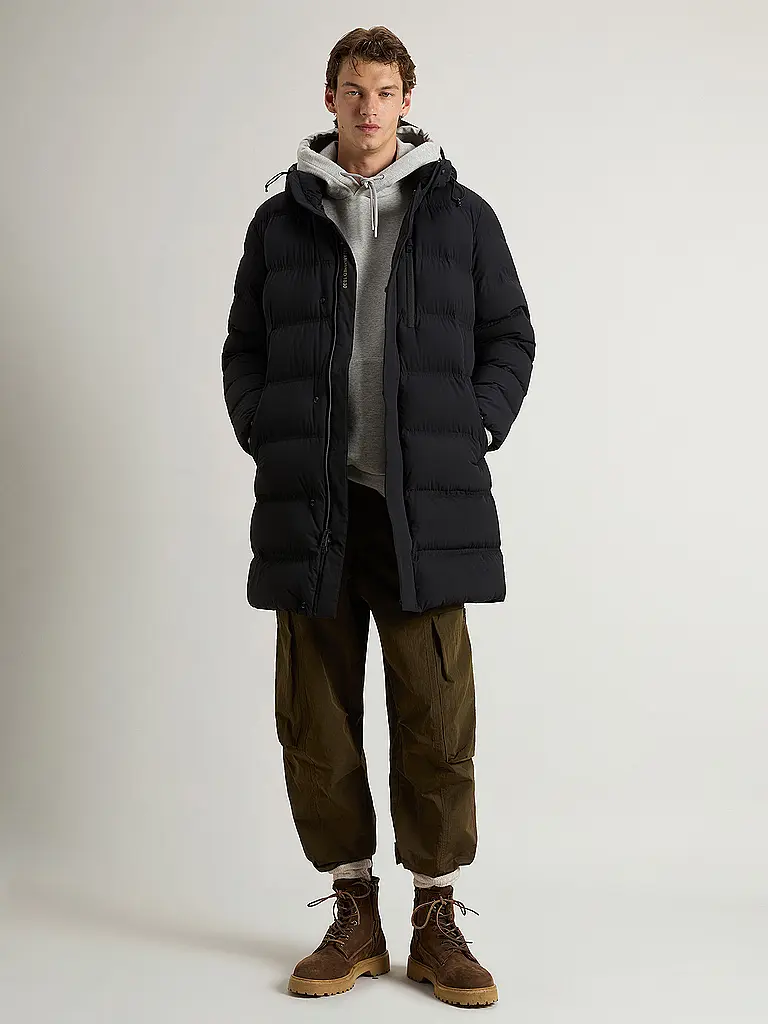 WOOLRICH | Daunensteppjacke SIEERA | schwarz