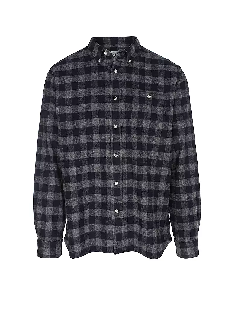 WOOLRICH | Flanellhemd  | schwarz