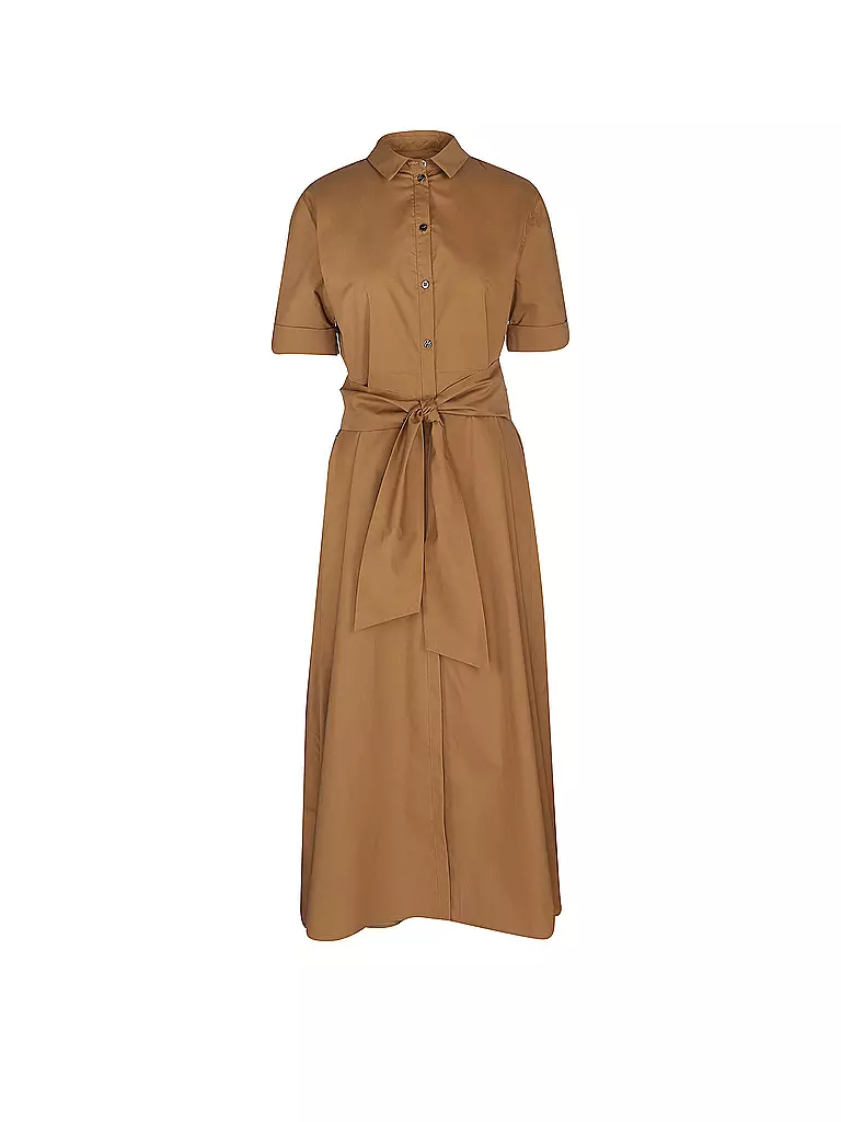 WOOLRICH | Hemdblusenkleid | braun