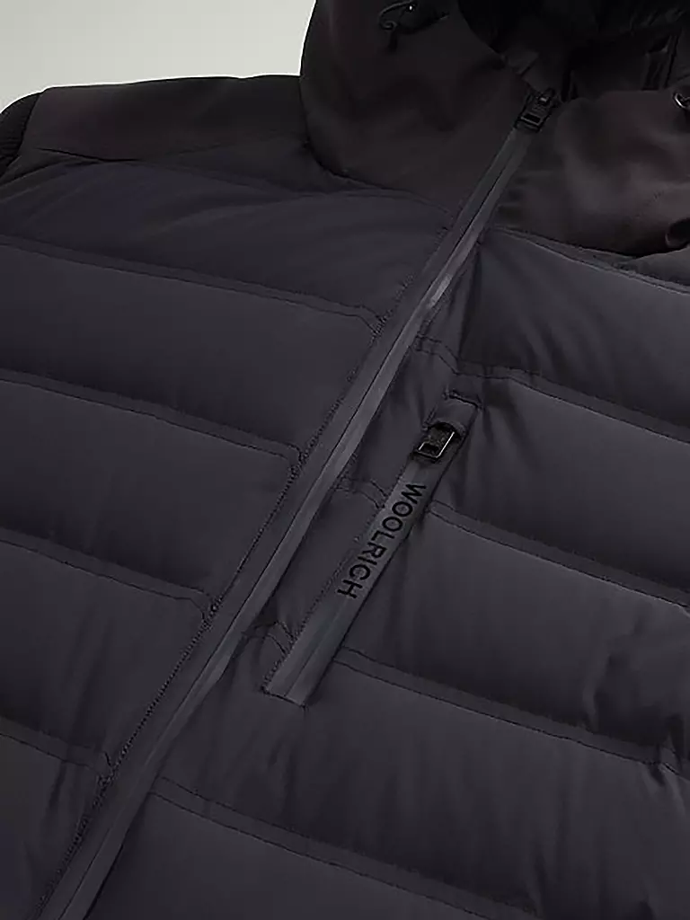 WOOLRICH | Hybridjacke BERRING | schwarz