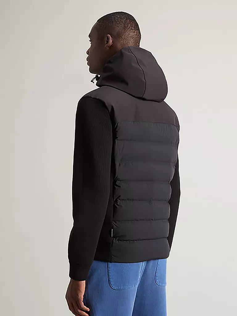 WOOLRICH | Hybridjacke BERRING | schwarz
