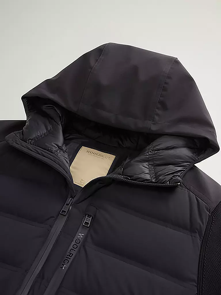 WOOLRICH | Hybridjacke BERRING | schwarz