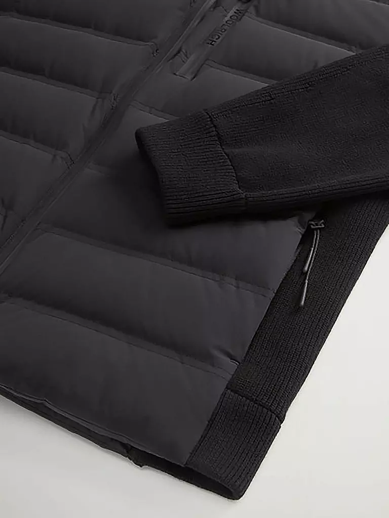 WOOLRICH | Hybridjacke BERRING | schwarz