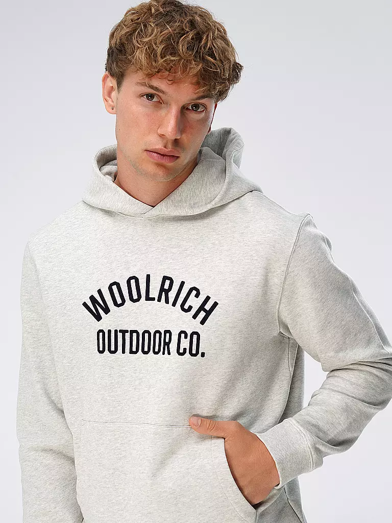 WOOLRICH | Kapuzensweater - Hoodie | grau