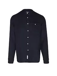 WOOLRICH | Leinenhemd Regular Fit  | dunkelblau