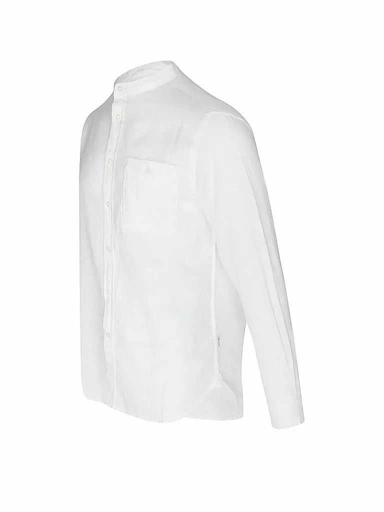 WOOLRICH | Leinenhemd Regular Fit | dunkelblau