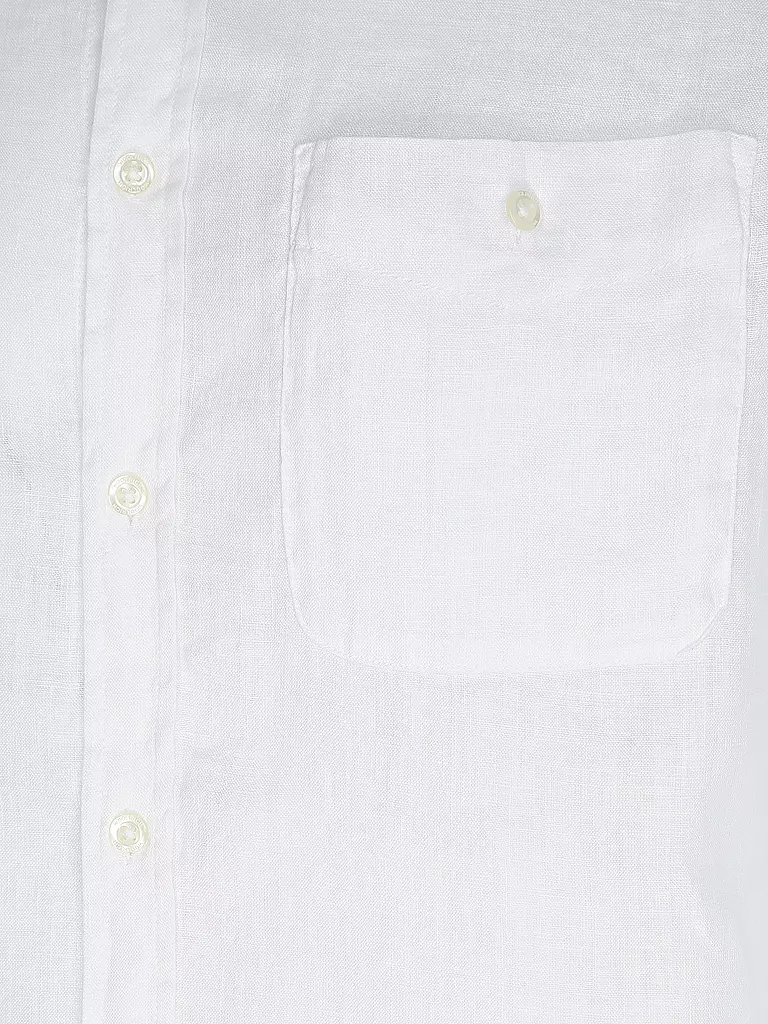 WOOLRICH | Leinenhemd Regular Fit | dunkelblau