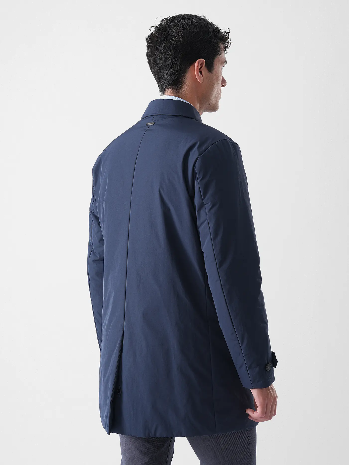 WOOLRICH | Mantel TOUCH COAT | blau