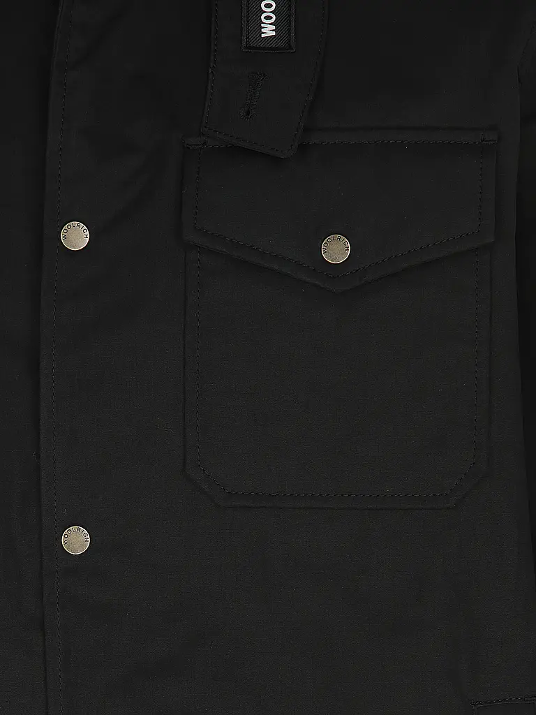 WOOLRICH | Overshirt ALASKA | schwarz