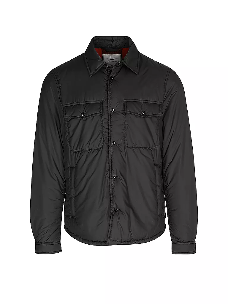 WOOLRICH | Overshirt ALASKAN | schwarz