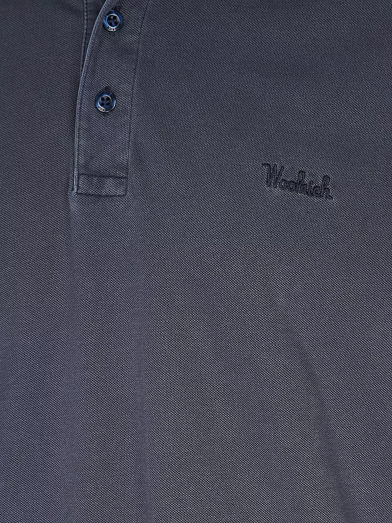 WOOLRICH | Poloshirt  | blau