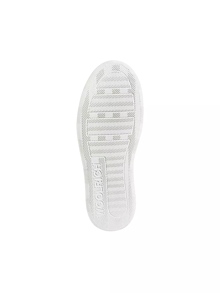 WOOLRICH | Sneaker CALF LAMINATO | weiss