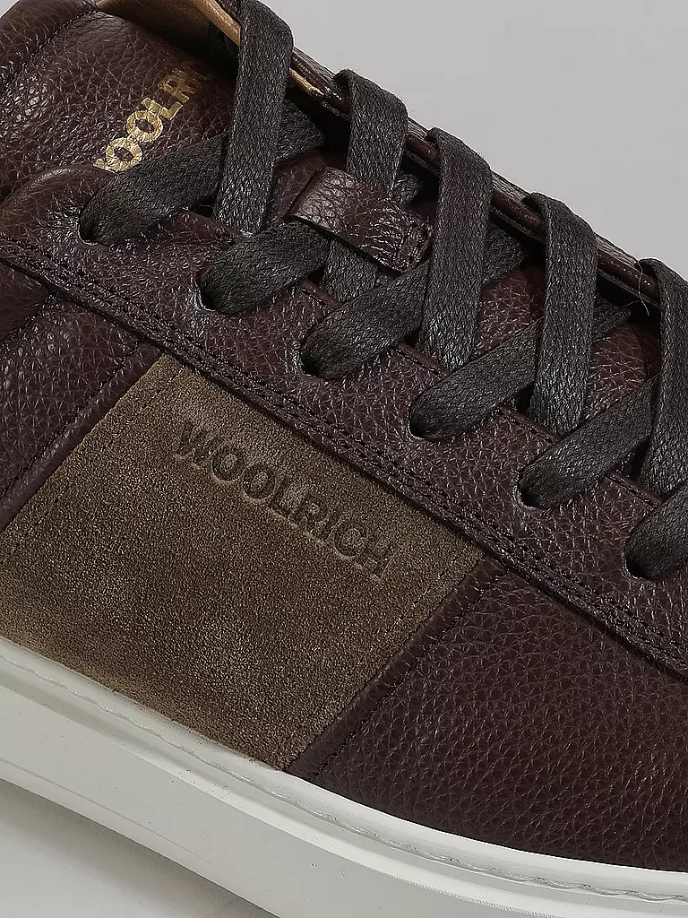 WOOLRICH | Sneaker COURT | braun