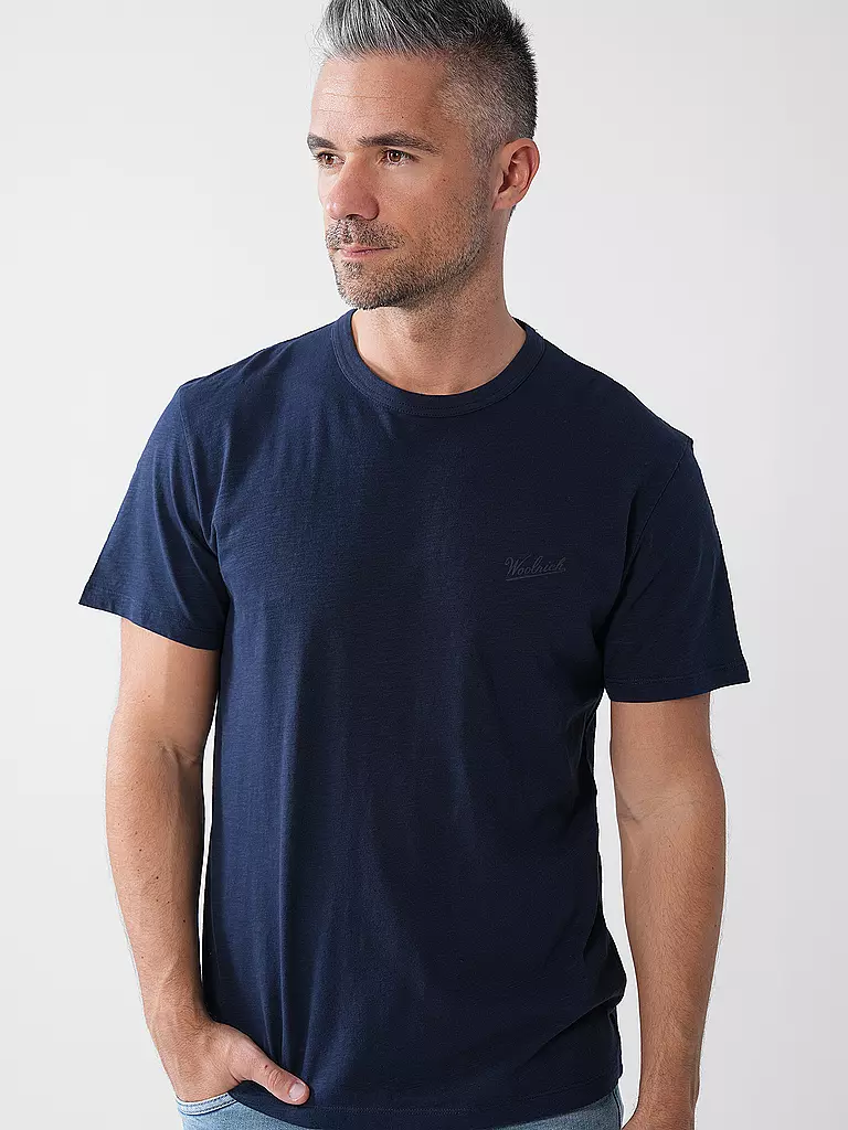 WOOLRICH | T-Shirt  | dunkelblau