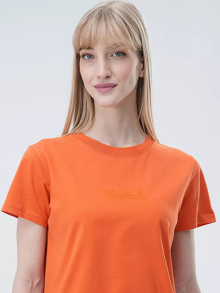 WOOLRICH | T-Shirt | orange