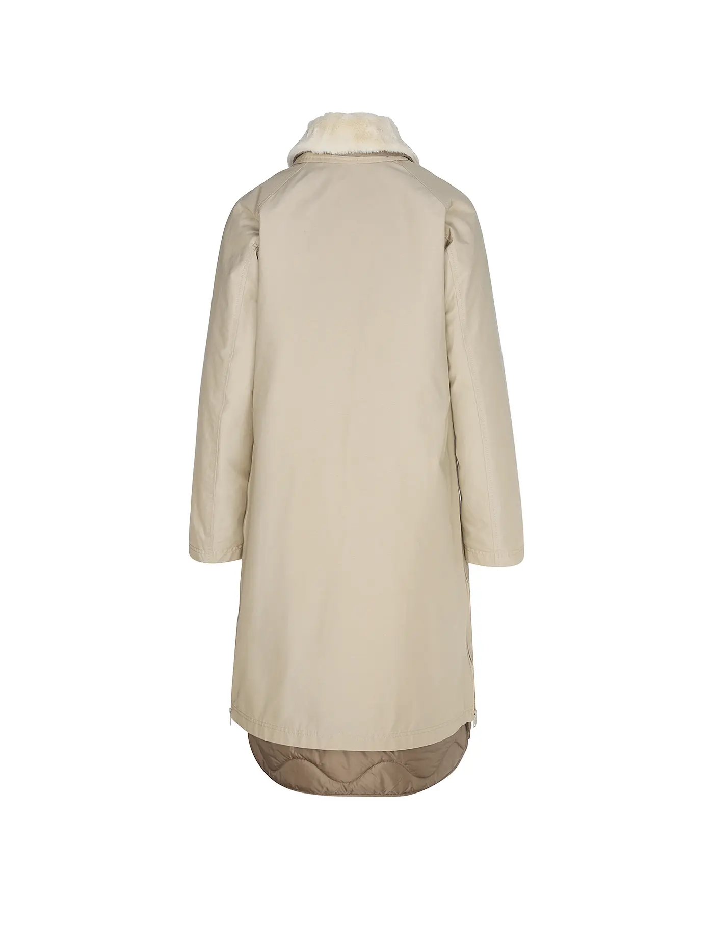 WOOLRICH | Trenchcoat ALL WEATHER COAT 3in1 | beige