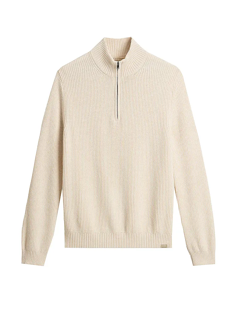 WOOLRICH | Troyer Pullover  | creme