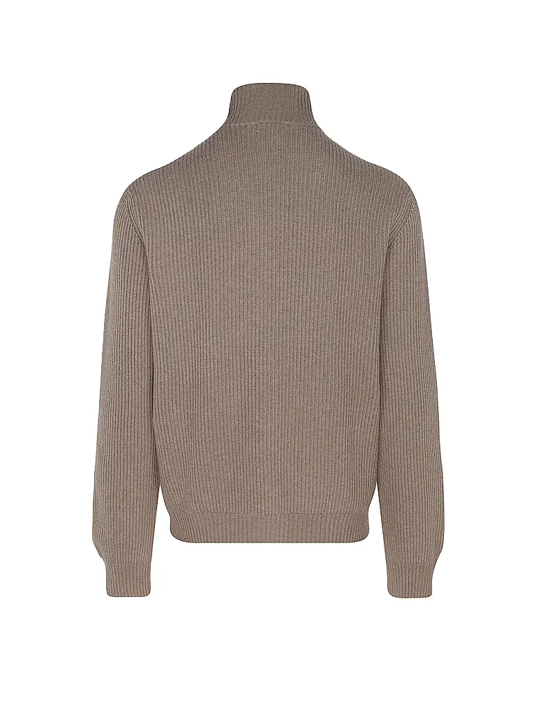 WOOLRICH | Troyer Pullover  | camel