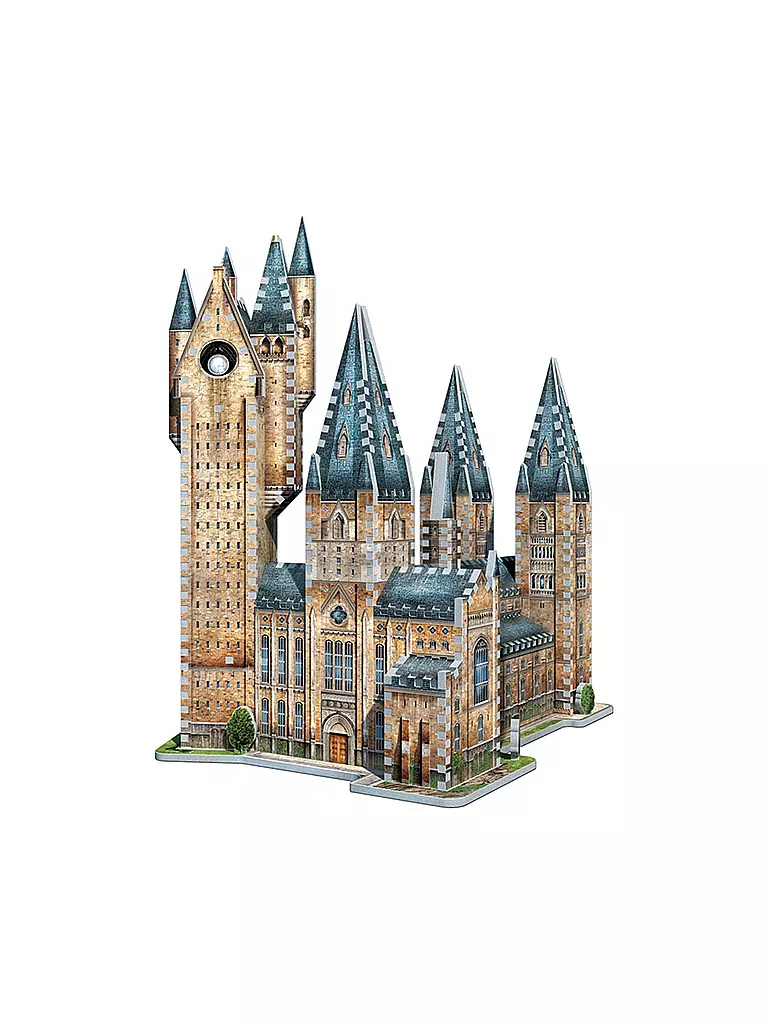 WREBBIT | 3D-Puzzle "Harry Potter" Hogwarts - Astronomieturm (875 Teile) | transparent