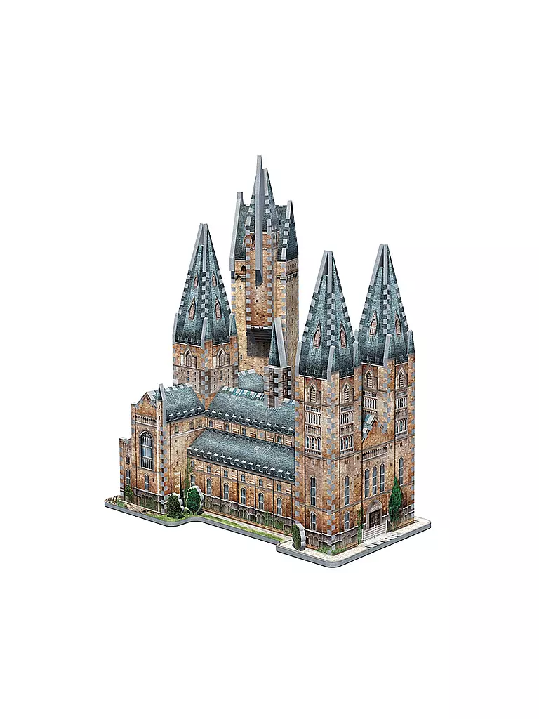 WREBBIT | 3D-Puzzle "Harry Potter" Hogwarts - Astronomieturm (875 Teile) | transparent