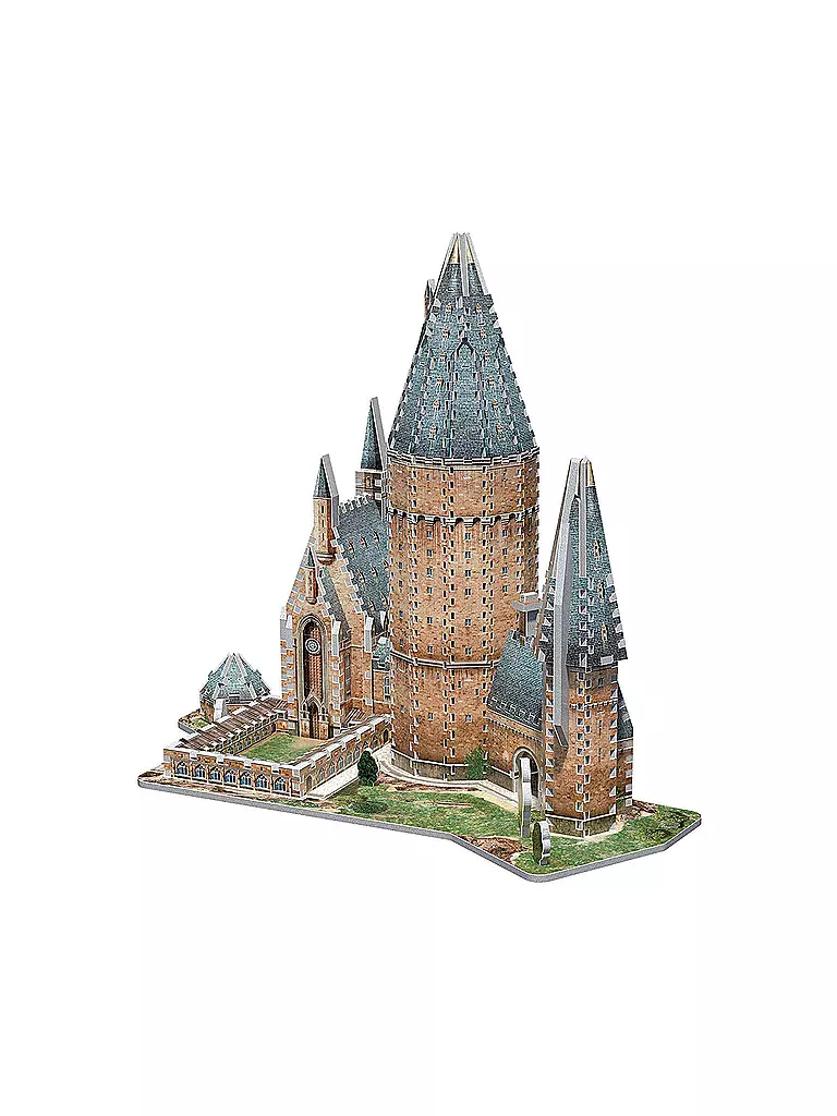 WREBBIT | 3D-Puzzle "Harry Potter" Hogwarts - Grosse Halle (850 Teile) | transparent