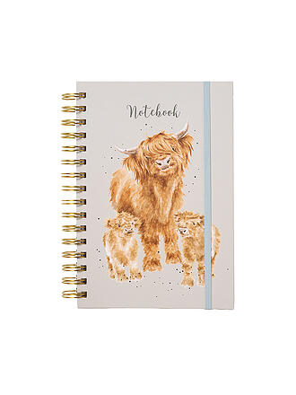 WRENDALE | Notizbuch A5  Highland Coo