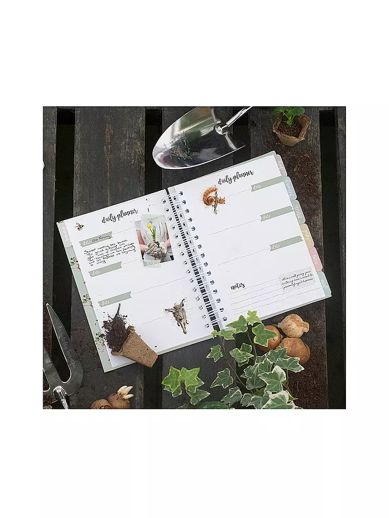 WRENDALE | Gartentagebuch  | hellgrau