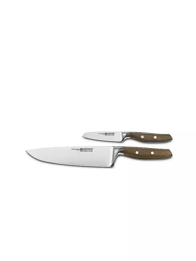 WUESTHOF | Messer-Set "Epicure" 2-tlg. | braun