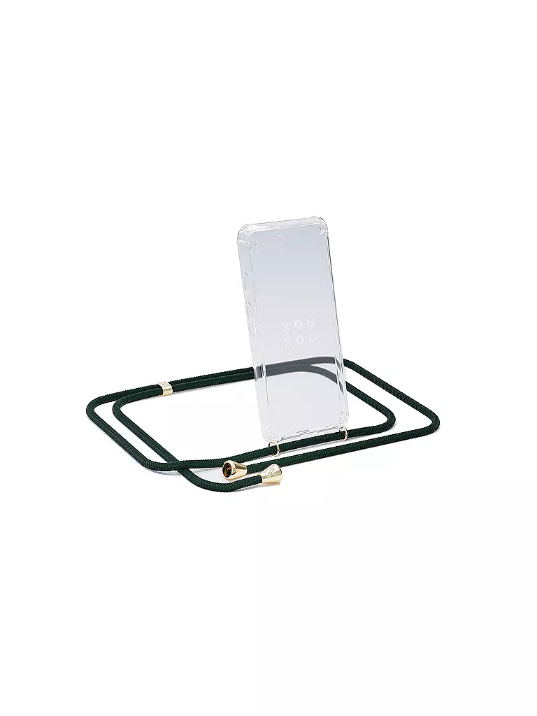 XOUXOU | Handykette mit Hardcase "IPhone 7/8" | grün