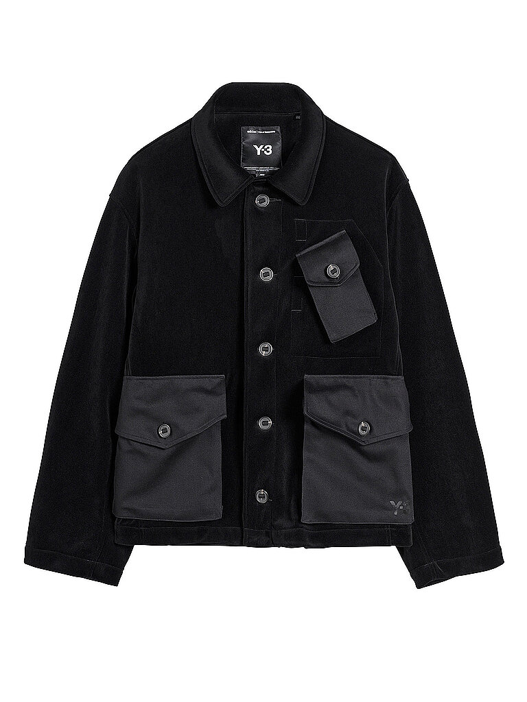 Y-3 Cordjacke schwarz | M
