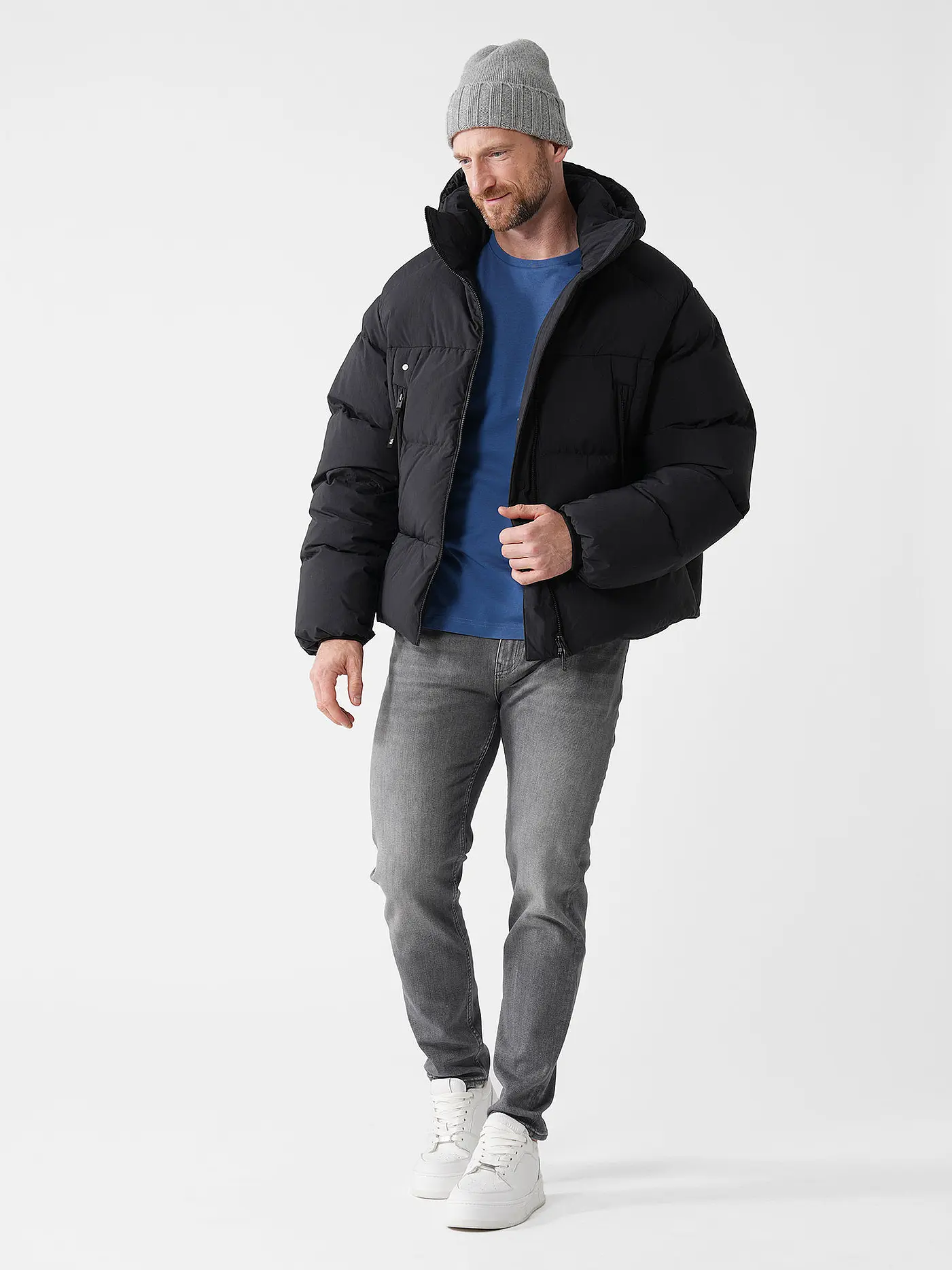 Y-3 | Daunenjacke  | schwarz