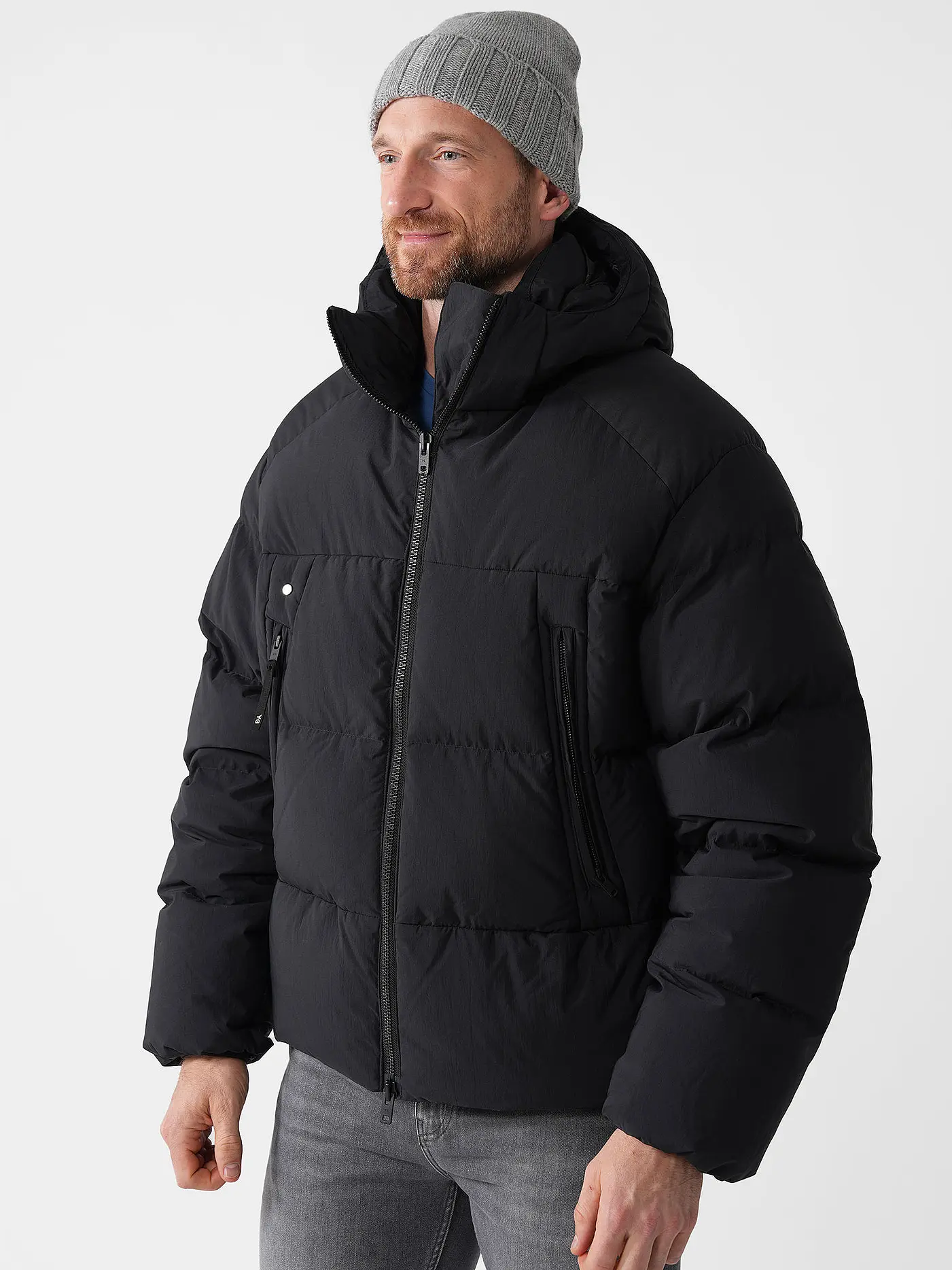 Y-3 | Daunenjacke  | schwarz