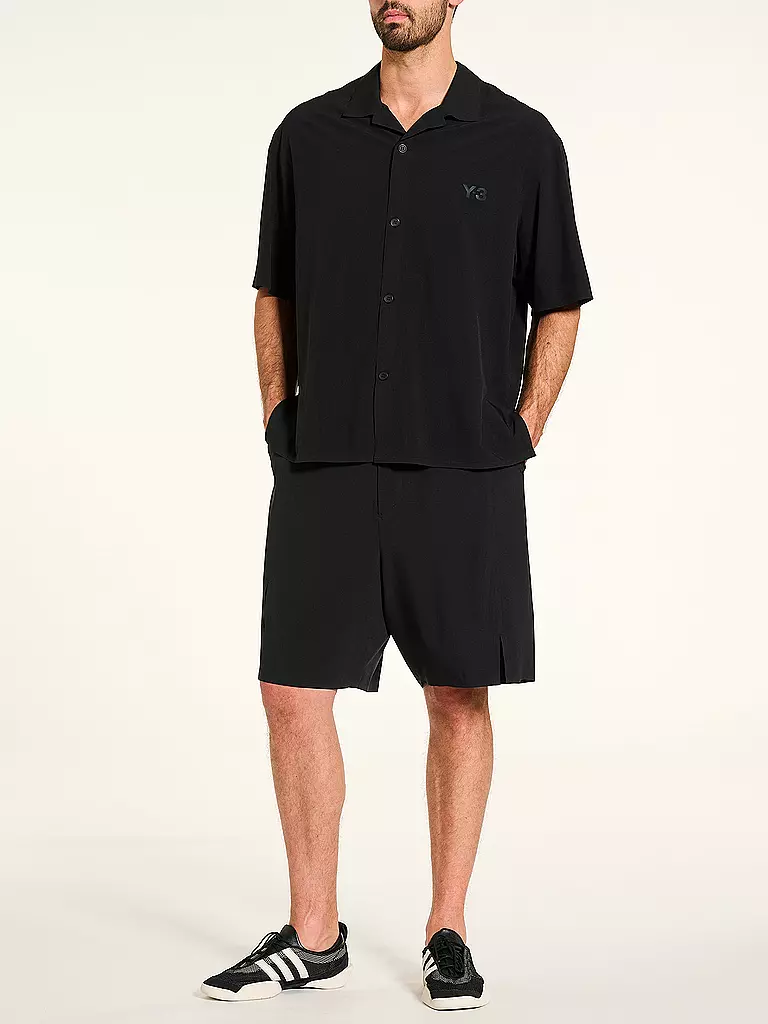 Y-3 | Hemd Regular Fit  | schwarz