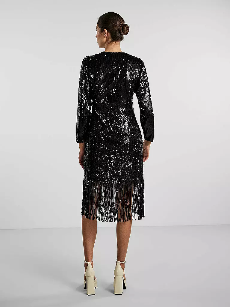 YAS | Midikleid | schwarz