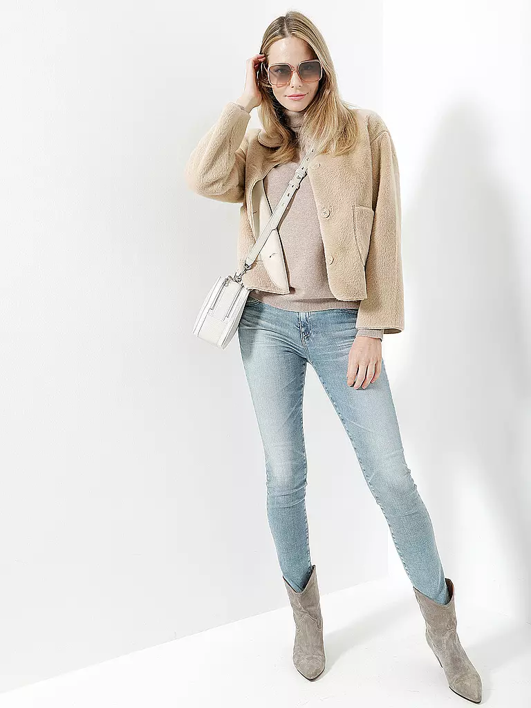 YAYA | Jacke in Felloptik | 
