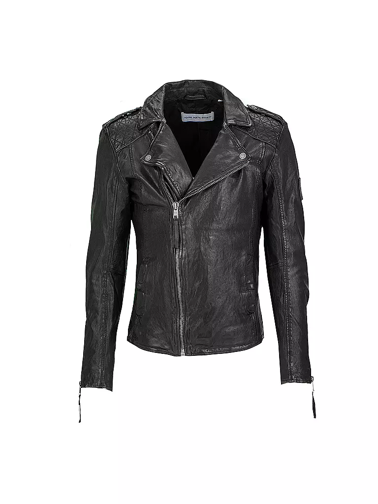 YPS | Lederjacke ELON | schwarz