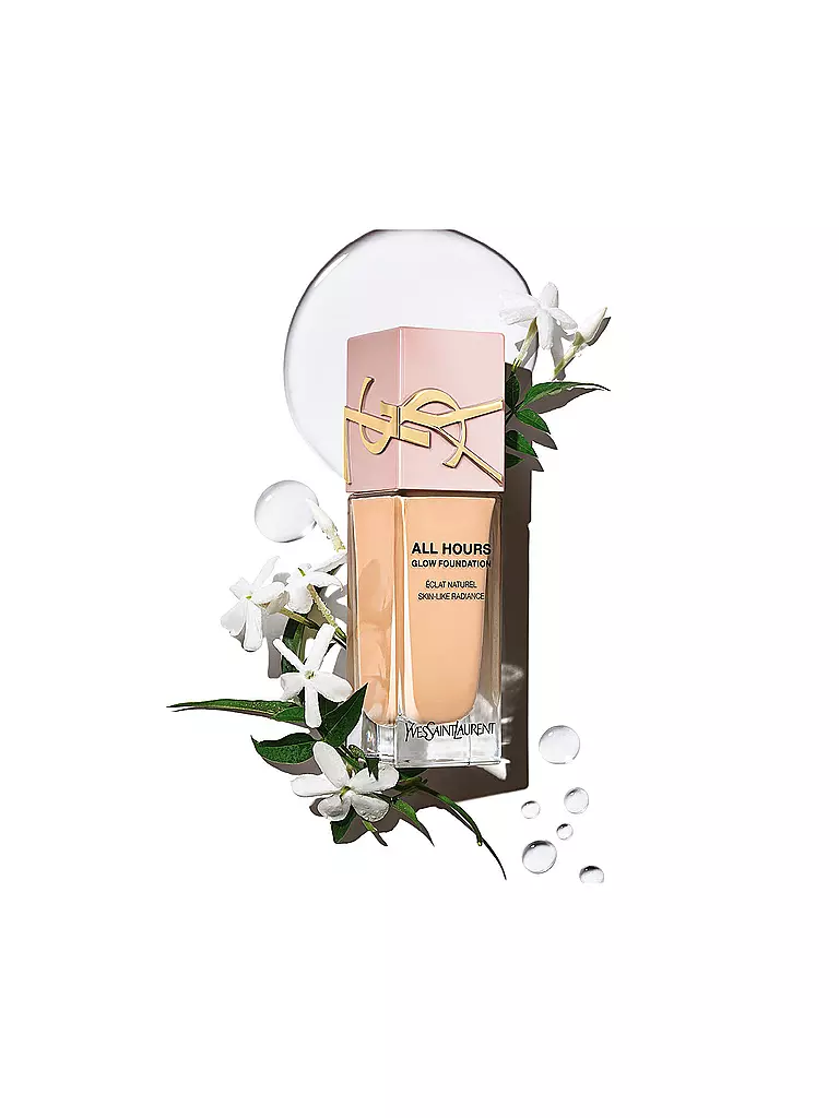 YVES SAINT LAURENT | All Hours Glow Foundation LW4 | camel