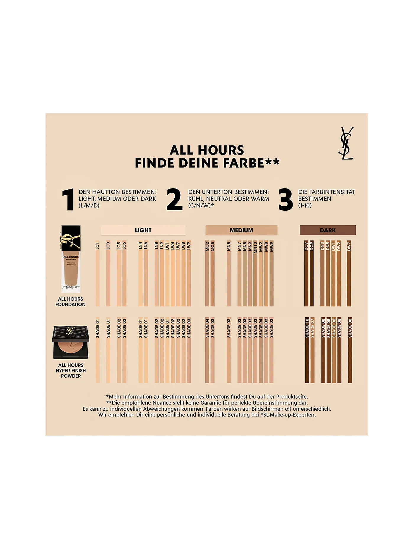 YVES SAINT LAURENT | All Hours Hyper Finish 01 | camel