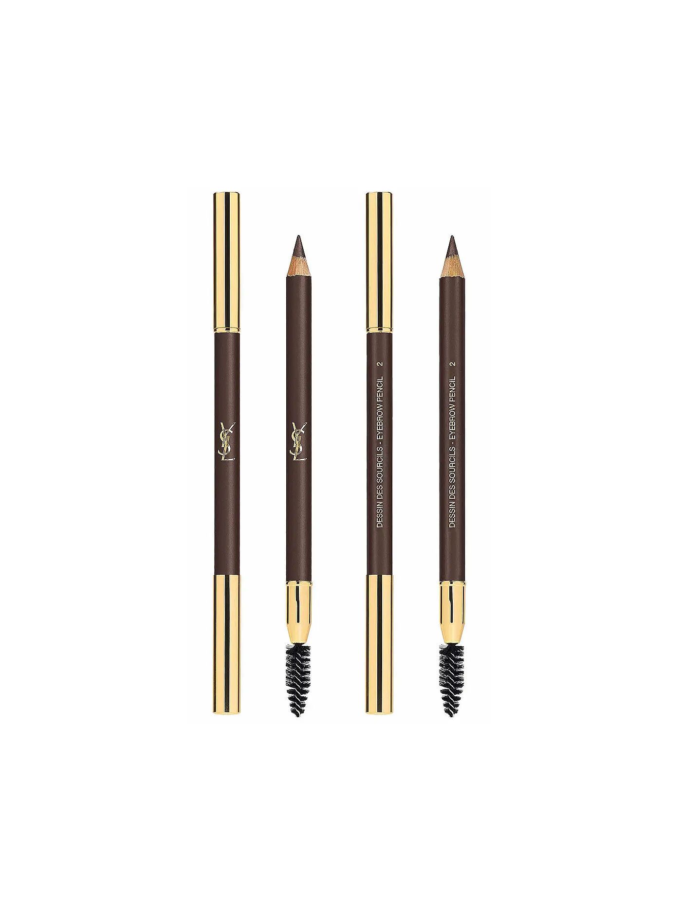 YVES SAINT LAURENT | Augenbrauen - Dessin Des Sourcils (02 Dark Brown) 1,3g | braun