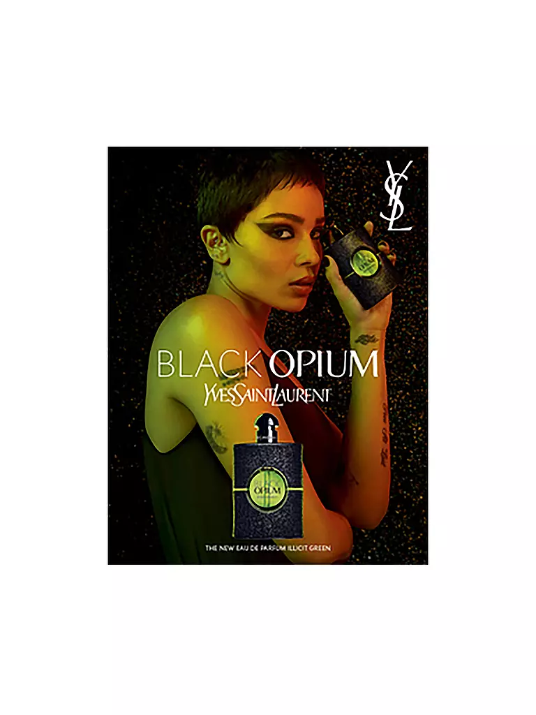 Yves Saint Laurent Black Opium Eau De Parfum Illicit Green 75ml