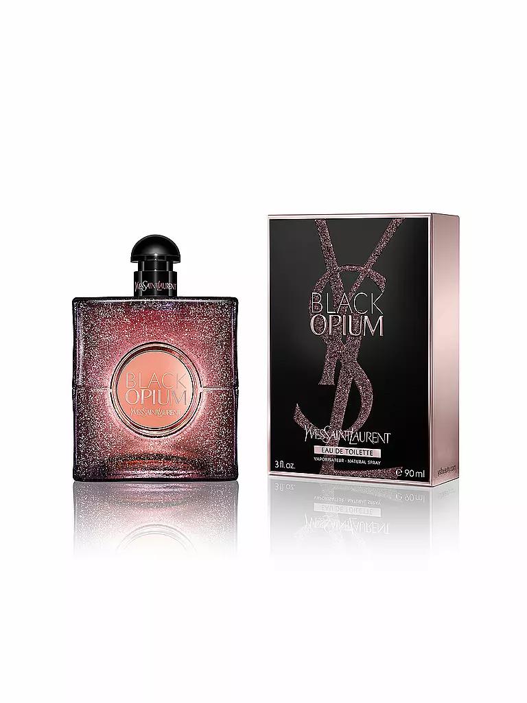 YVES SAINT LAURENT | Black Opium The Glow Eau de Toilette Spray 90ml | transparent