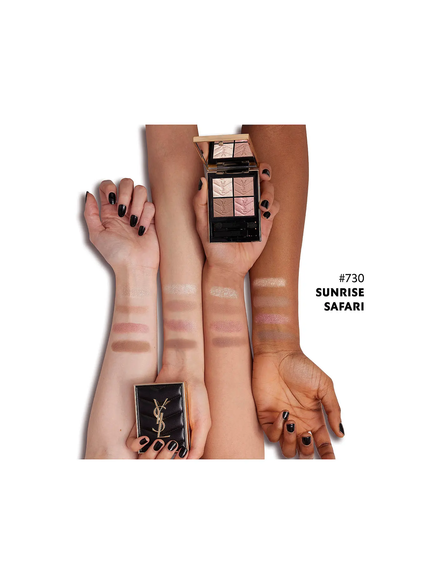 YVES SAINT LAURENT | Couture Mini Clutch Eyeshadow Palette (730 Sunrise Safari) | rosa